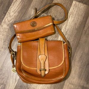 Vintage Dooney and Bourke purse and wallet set